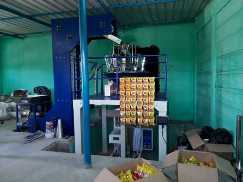 Multihead Weigher Pouch Packing Machine for Snacks, Mixture, Chips,Namkeen,Murukku,Sev,Groundnut,Dal